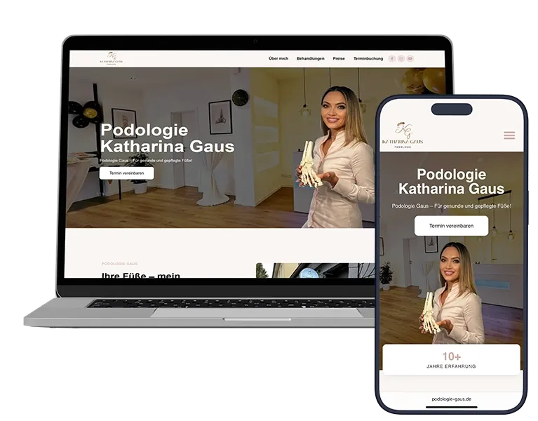 Referenzprojekt: Podologie Gaus
